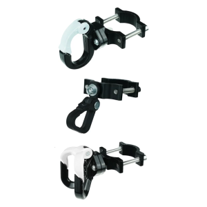 Nhanh chóng phát hành Nhôm Xe tay ga móc 15kg Khả năng chịu tải di động xe tay ga móc phía trước cho chuyến đi mua sắm