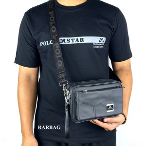 3 MODEL | Handbag multi Fungsi Selempang Bahan Bimo Waterproof Polo Amstar Clutch Bag Dompet Tas Pria Wanita