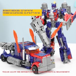 [SG SELLER] KTO Transformer Toys Bumblebee Optimus Prime Robot model Robot transform to vehicle Toys Birthday Toys