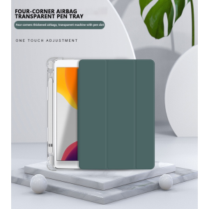 iPad Clear Case & Flexible Soft Silicone Back Cover for iPad 9.7 2017/2018 Air