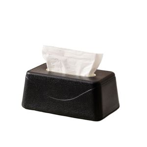 XUANY Thanh lịch Hộp đựng giấy ăn Miệng rộng Có thể nạp lại Hộp đựng khăn giấy Hiện đại Tiết kiệm không gian. Hộp đựng giấy ăn để bàn Sử dụng tại nhà