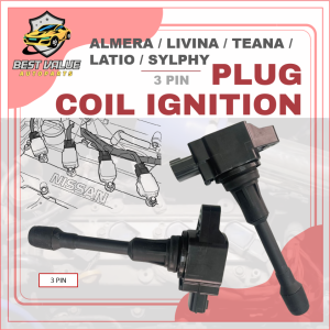 HITACHI NISSAN ALMERA N17 / X-TRAIL T32 / SERENA C26 / SYLPHY B17 / LIVINA / LATIO /TEANA IGNITION PLUG COIL 22448-1HC0A