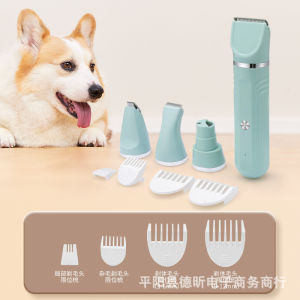 AU Máy cắt lông thú cưng của nhà sản xuất Tông đơ điện 4 trong 1 cho chó Tông đơ điện thú cưng bán chạy