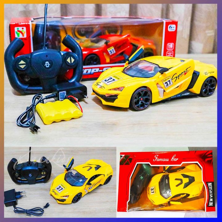 [QUÀ TẶNG SINH NHẬT] Xe Ô Tô Điều Khiển Kiểu Dáng Thể Thao Cửa Mở Cánh ...