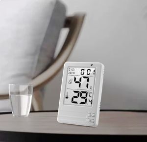 Nhiệt ẩm kế tử thông minh với cảm biến tự sáng