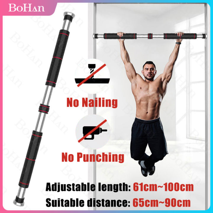 Adjustable Door Pull Up Bar Heavy Steel Muscle Training