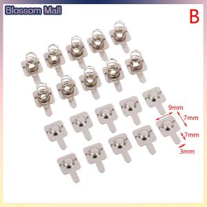 [Blossom] 10pair Replacement Metal Batteries Spring Contact Plate For AAA Batterie