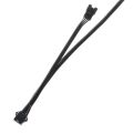 12V 4Pin RGB Connector Cable PC Case Fan LED Strip Extension Cord Wire Adapter for Giga/Microstar/A-sus Motherboard. 