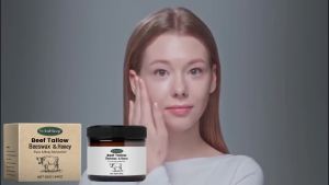WoodSleep Beef oil moisturizing cream Hydrating moisturizing face cream for facial care brightening skin tone firming and rejuvenating skin