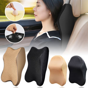 JPK[Ready สหรัฐอเมริกา Stock ]รถคอหมอน3D หน่วยความจำโฟมหัวปรับระดับ Auto Headrest หมอนคอเบาะรองรับหมอนที่นั่ง