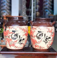 [CHUM GẠO CAO CẤP] CHUM SỨ BÁT TRÀNG TÀI LỘC MANG TÀI VẬN VỀ CHO GIA ĐÌNH - DÙNG ĐỰNG GẠO VỪA SẠCH SẼ VỪA TRANG TRÍ ĐẸP. 