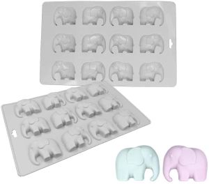 แม่พิมพ์ ชีส ซิลิโคน สามเหลี่ยม 8 ช่อง  Round 8-cavity silicone cheese mold แม่พิมพ์เค้ก ขนม ช๊อคโกแลต เยลลี่ แม่พิมพ์น้ำแข็งแท่ง  ขนาด: 29.6*17.3*3.4 ซม. น้ำหนัก: 180g