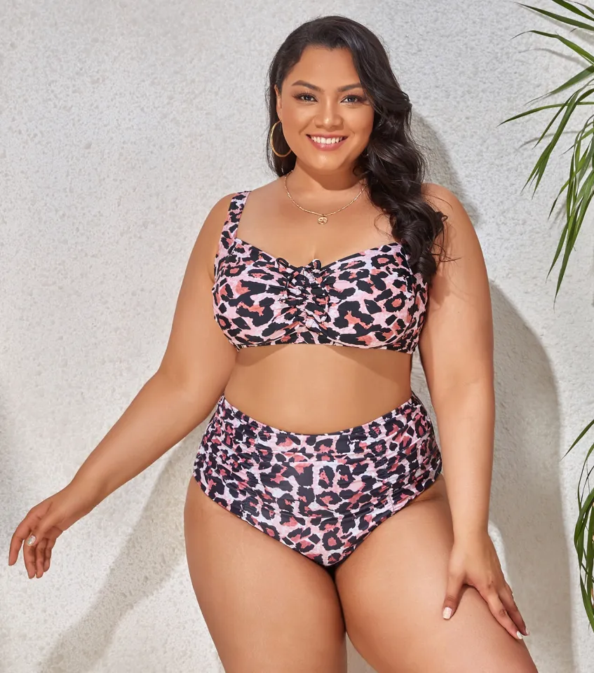 Leopard Print One Piece Tummy Control Bikini Sets With Push Up Bra Sexy  Swimwear For Women In 2022 From Abutilon, $16.94
