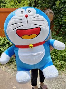 ตุ๊กตาโดเรม่อนตัวใหญ่ ขนาด35นิ้ว ตัวใหญ่ผ้านุ่ม ใยสังเคราะห์อย่างดี