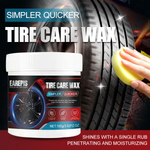 💕Convenient💕Car Tire Retread Coating Paste Reducing Agent Brightening Crystal Plating Agent Aging Tire Interior Leather Seat Cleaning Agent Dedicated汽车轮胎翻新镀膜膏