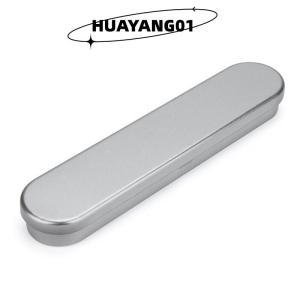 HUAYANG01 [2023 new HOT FASHION] lazlook กล่องดีบุกรูปม้าทรงสี่เหลี่ยมผืนผ้ากล่องใส่ปากกาน้ำพุ1ชิ้น