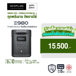 EcoFlow E980 Portable Power Station  แบตเตอรี่สำรอง อเนกประสงค์ พกพา พาวเวอร์สเตชั่น ร้าน ROX