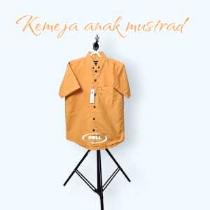 Kemeja Polos Anak Laki Laki Lengan Pendek Usia 7-10 Tahun Bahan Lembut Anti Gerah Nyaman Di Pakai