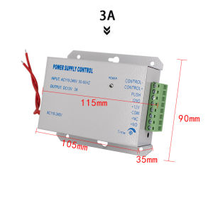 Boland DC 12V Door Access Control system Switch Power Supply 3A 5A / AC 110~260V RFID Fingerprint Access Control System