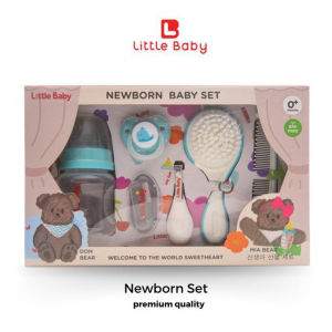 LB Little Baby Newborn Baby Set NBS1123 | Set Hadiah Lahiran 0+ | Set Perlengkapan Lahiran bayi baru lahir