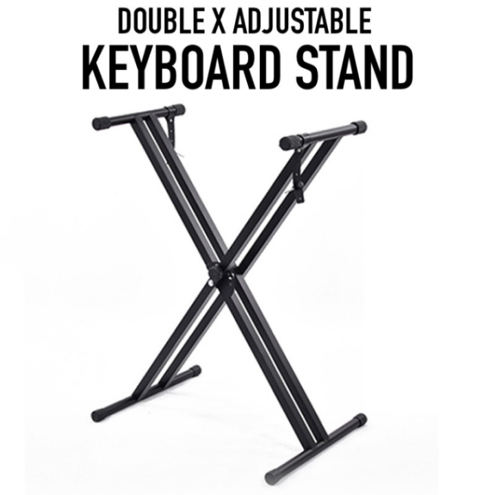 Digital Piano Keyboard Stand Foldable Keyboard Bench Stool Lazada