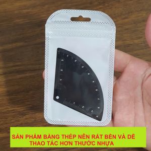 Thước Đo Chân Mày Siêu Nhanh bằng Thép rất chắc chắn - Công Cụ Cân Chỉnh Chân Mày Nhanh Gọn