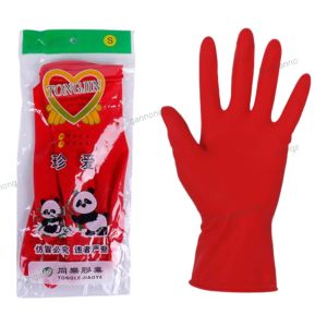 BTL7 - bao tay lao động dọn dẹp lau chùi vệ sinh nhà cửa nhựa cao su mềm chống trượt free size nữ ( xem trong mô tả )