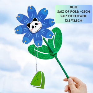 DIY Flowering Greeting Card | Kids Handmade Art Crafts | Kindergarten Graffiti Cartoon Flower Creative Educational Toy
