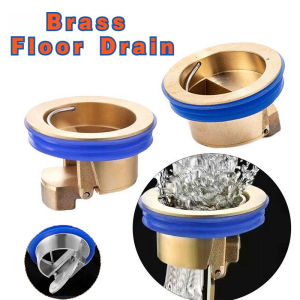 Brass Floor Drain Core Deodorant and Insect-Proof Bathroom Kitchen Sewer Fast Drainage Filter Plug Non-blocking