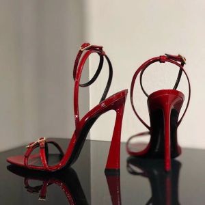 [Free Shipping] Pure Desire Style Ultra High Heel Elegant New Red High Heels For Intellectual Women 2026 Socialite Banquet Stiletto Heels