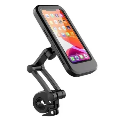 PHONE HOLDER HP MOTOR / SEPEDA WATERPROOF ANTI AIR 360