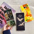 Soft Case For Samsung Galaxy S6 Edge G925F Clear TPU Cute Painted Silicone Back Cover Phone Casing For Samsung S6Edge Cases. 
