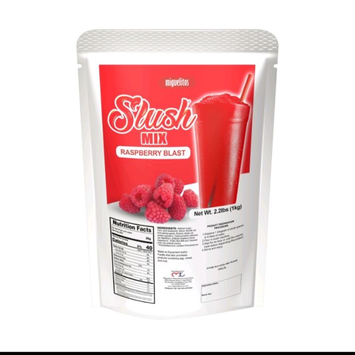 RASPBERRY SLUSH MIX POWDER (SLURPEE) 1KG | Lazada PH