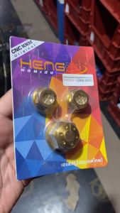 HENG CENTER NUT DOTTED INNER TUBE NUT FLOWER GOLD RAIDER 150 fi