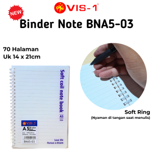 Soft Coil Notebook VIS-1 / Binder Note BNA05-03