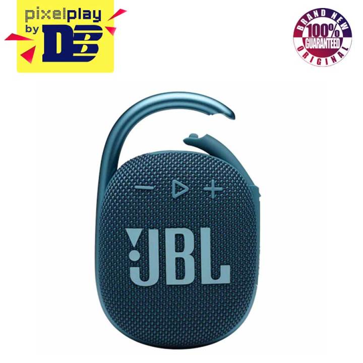 JBL Clip 4 Waterproof Bluetooth Wireless Speaker (Blue) Lazada PH