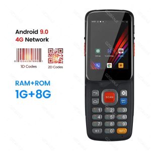Android 11/9 PDA Handheld Terminal Bar Code Reader 1D 2D QR Data Collector WiFi 4G Bluetooth Touch Screen Keyboard Pda Machine