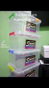SMART MULTI-PURPOSE STORAGE BOX 7 LITERS