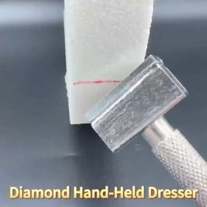 Natural Diamond Handheld Dresser for Grinding Wheels Precision Polishing Tool for Metal Grinders Durable Design