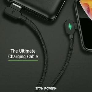 TitanPower+ USB C Cable Fast Charge Cable USB A to C Connector | Authentic from USA