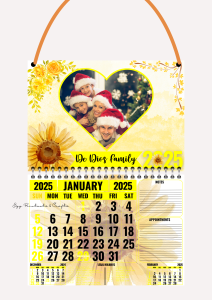 Customized Wall Calendar For 2025