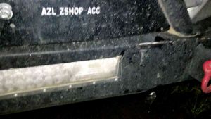 tanduk depan overland lv3 pengaman bumper depan FORTUNER