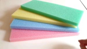 ฟองน้ำฉาปปูน 3/4" (6 หุน) ล้างรถ ปลูกผัก Faceshield บรรจุ 10 แผ่น/แพ็ค