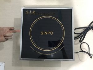 Bếp điện từ vuông 3000W bếp lẩu vuông âm bàn nhà hàng bếp từ công suất 3000W