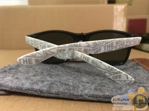 แว่นกันแดด แว่นตาแฟชั่น เลนส์กระจก ป้องกันสายตา กัน UV400 ขาสปริง