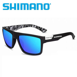 SEA JJT SHIMANO Polarized Sports Sunglasses for Men Outdoor Fishing Cycling UV400 Protection Fashionable Design