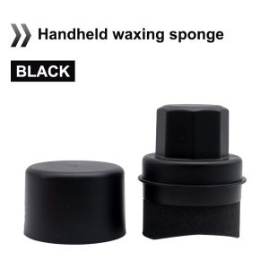 SEAMETAL Car Tire Polishing Brush Handheld Curved Waxing Sponge Car Cleaning Sponge Brush Tire Care Tools