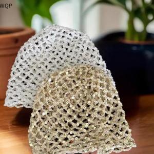 [WQP Fashion Store] COD Jewerry หมวก Y2K สวมหัวประดับด้วยเลื่อมแบบกลวงสำหรับผู้หญิงหมวกลำลองอเนกประสงค์ถ่ายภาพบรรยากาศการท่องเที่ยวในฤดูร้อนและฤดูใบไม้ร่วง