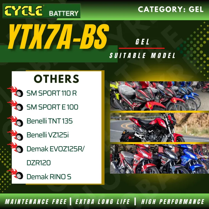 CYCLE%20YTX7A-BS%20GEL%20BATTERY%20SYM%20VF3i%20185%20MOTORCYCLE%20BATTERY%20KARISMA/COMEL/EVOZ/JETZ125/VR125/JET/POWER/PASSION%20BATERI%20MOTOSIKAL%20-%20Image%207