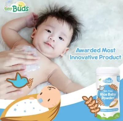 Tiny Buds Rice Baby Powder (Non-Talc